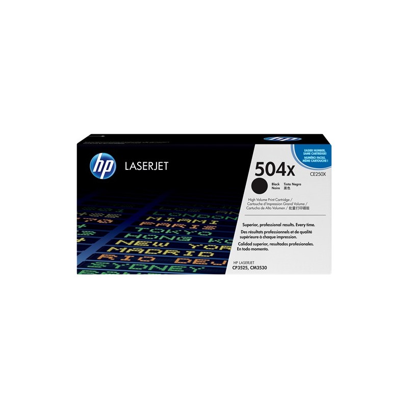 HP toner noir CE250X noir HP toner noir CE250X noir