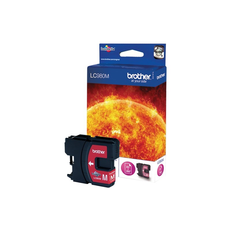Brother cartouche encre LC980M magenta Brother cartouche encre LC980M magenta