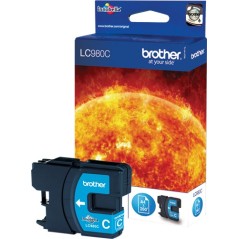 ✅ Brother cartouche encre LC980C cyan couleur cyan en stock