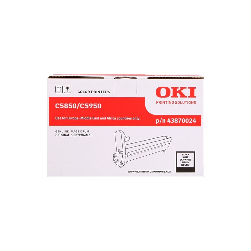 OKI tambour noir C5850/5950/MC560
