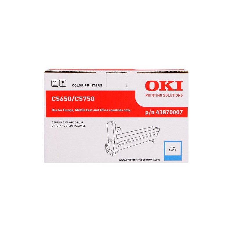 OKI tambour C5650 cyan