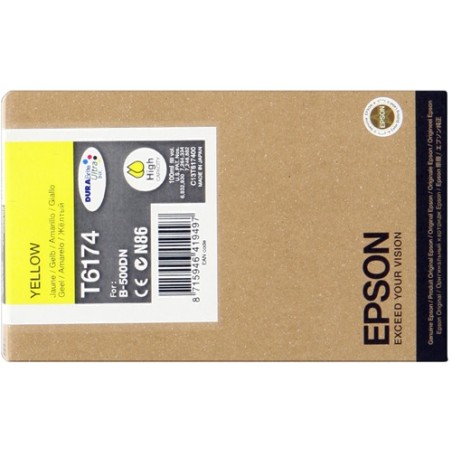 ✅ Epson cartouche encre T6174 jaune haute capacit couleur jaune en stock