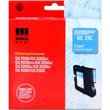 ✅ Ricoh cartouche encre GEL cyan GC-21C couleur cyan en stock