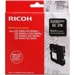 ✅ Ricoh cartouche encre GEL noir GC-21K couleur Noir en stock
