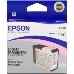 ✅ Epson cartouche encre T5806 magenta clair couleur magenta clair en stock