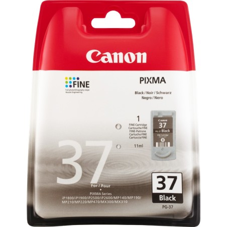 ✅ Canon cartouche encre PG-37 noir couleur Noir en stock