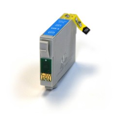 ✅ Cartouche compatible EPSON T0805 photo cyan couleur cyan clair en stock