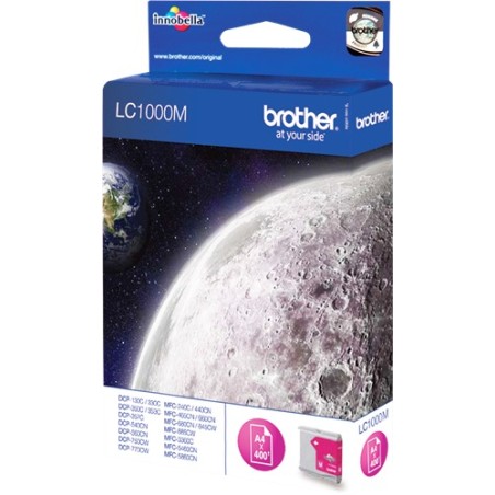 ✅ Brother cartouche encre LC-1000 magenta couleur magenta en stock