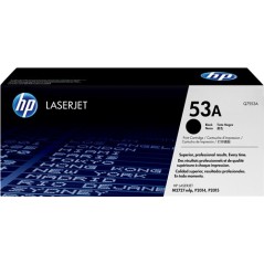 ✅ HP toner laser 53A (Q7553A) noir couleur Noir en stock