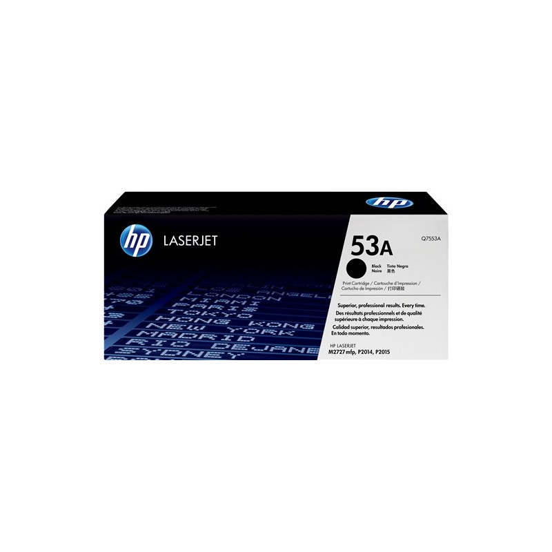 HP toner laser 53A (Q7553A) noir