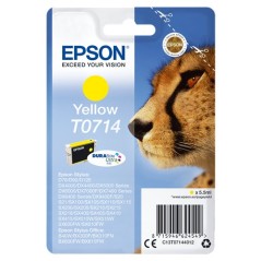 ✅ Epson cartouche encre T0714 jaune couleur jaune en stock