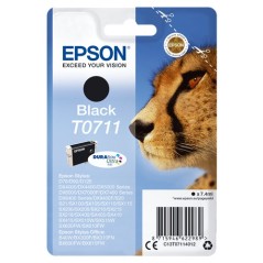 ✅ Epson cartouche encre T0711 noir couleur Noir en stock