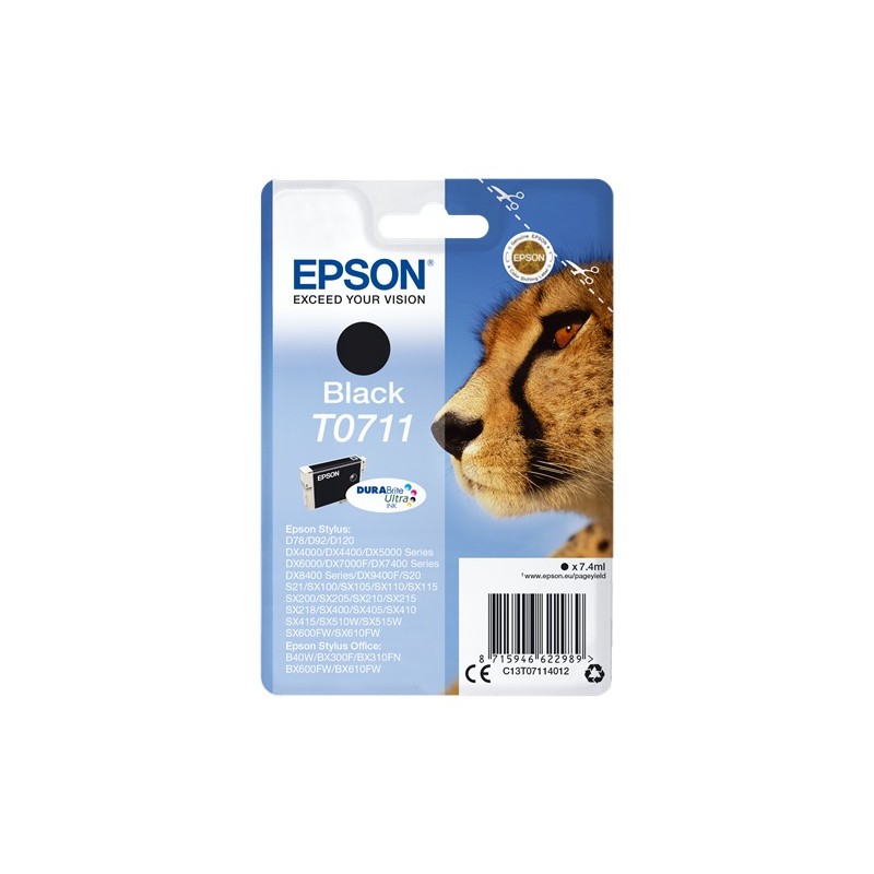 Epson cartouche encre T0711 noir