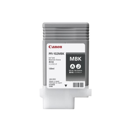 ✅ Canon cartouche encre pigmentaire PFI-102 MBK noir mat couleur Noir en stock