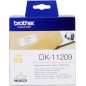 Brother Rouleau étiquettes d'adresse DK-11209 Noir sur blanc, 29 x 62 mm Brother Rouleau étiquettes d'adresse DK-11209 Noir sur blanc, 29 x 62 mm