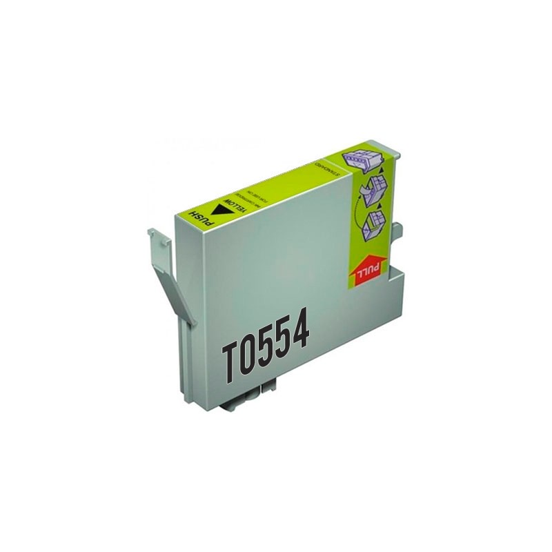 Cartouche compatible EPSON T0554 jaune