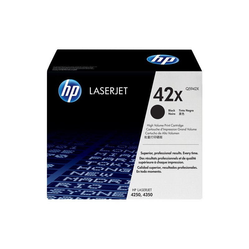 HP Toner 42X (Q5942X) noir HP Toner 42X (Q5942X) noir