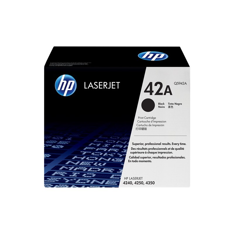 HP Toner 42A (Q5942A) noir