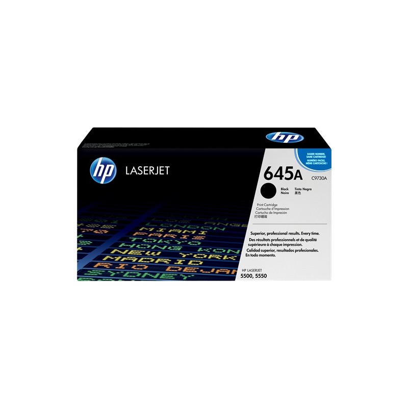 HP Toner 645A (C9730A) noir HP Toner 645A (C9730A) noir