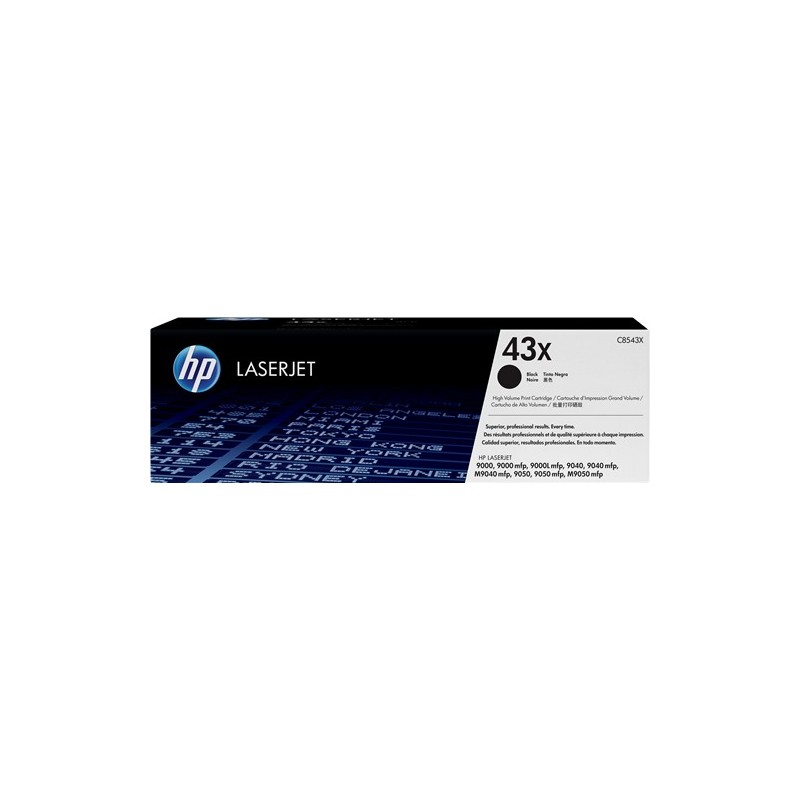 HP Toner 43X (C8543X) noir