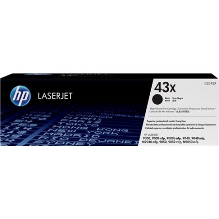 ✅ HP Toner 43X (C8543X) noir couleur Noir en stock