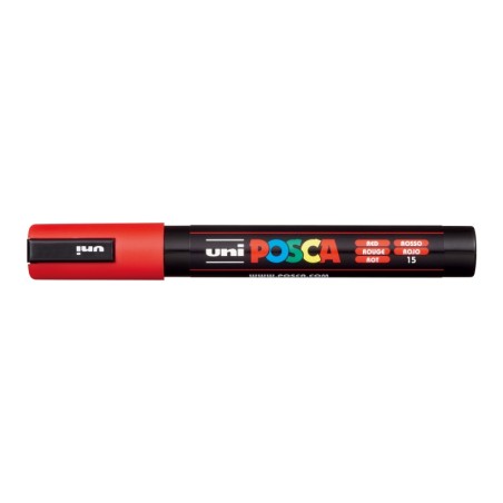 ✅ LOT de 6 Posca PC-5M Marqueur peinture - Pointe polyester 1,8-2,5 mm - Encre à base d'eau - Résistant à la en stock