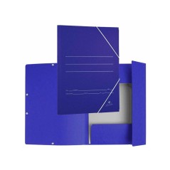 ✅ LOT de 20 Chemise en Carton Mariola avec Rabats Folio 500gr/m2 - Mesures 34x25x1cm - Fermeture avec Caoutchouc en stock