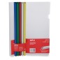 Lot de 5 Reliures colorés + couverture transparente