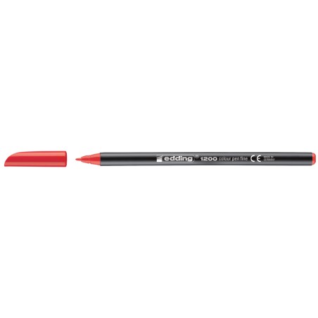 stylo feutre Edding 1200 rouge