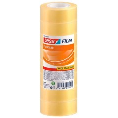 ✅ Tesa Tesafilm Standard Pack de 8 Rubans Adhésifs Transparents 19mmx33m - Bonne Adhérence et Haute Résistanc en stock