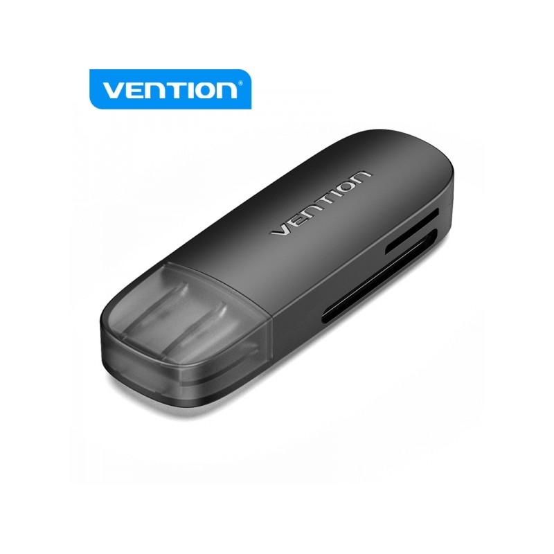 Lecteur de carte externe USB 3.0 Convention - Noir