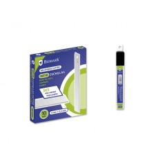 ✅ LOT de 10 Bismark Blister de 10 lames de rechange Sk5 en acier de haute qualité - Couleur argent couleur Plat en stock