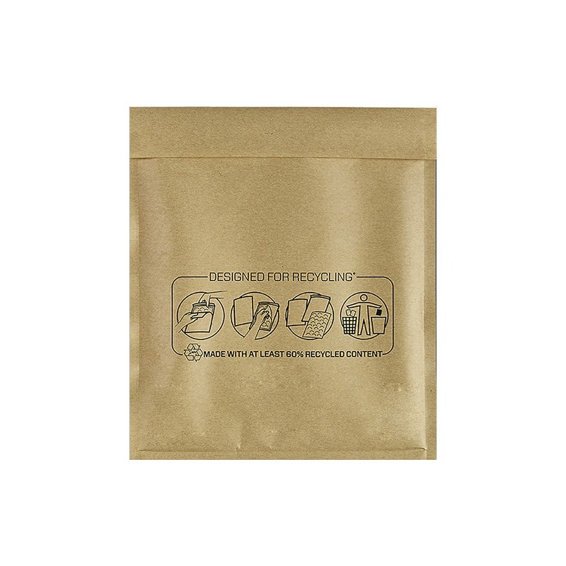 Bankers Box Pack de 100 Sacs à Bulles Rembourrés - Mesure 22x260mm - Bulles Internes pour Amorti - Idéal pour Produits Fragiles