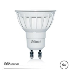 ✅ Ampoule LED Elbat GU10 6W 560LM Lumière Blanche - Économie d'énergie - Longue durée de vie - Installation en stock