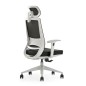 Chaise de bureau Cromad Senior Range SE3000 - Piston à gaz grade 4 - Soutien lombaire et cervical - Dossier en maille