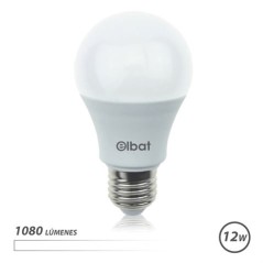 ✅ Ampoule LED Elbat A60 - 12W - 1080lm - E27 - Lumière Blanche couleur Plusieurs couleurs en stock
