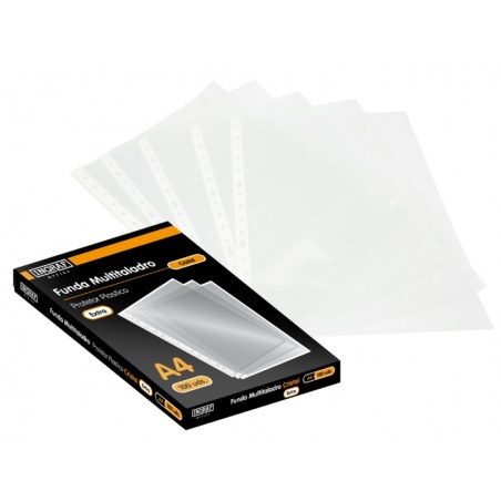 ✅ Ingraf Pack de 100 Couvertures Transparentes A4 Multi-Cristaux - Utilisation dans des Dossiers avec Mécanisme en stock