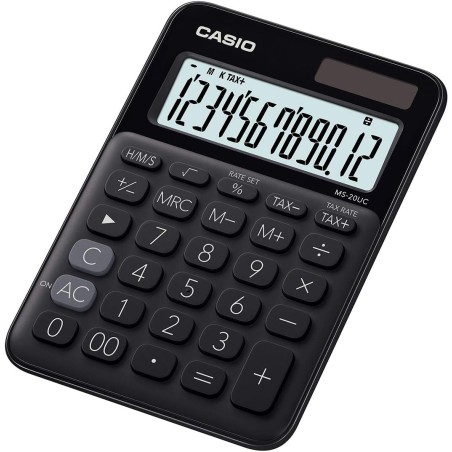 Calculatrice noire Casio écran LCD