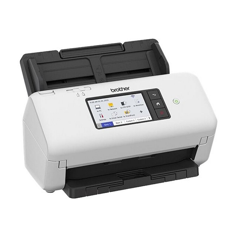 Scanner de documents WiFi Brother ADS4700W - Jusqu'à 80 ppm - Chargeur automatique de documents - Recto verso