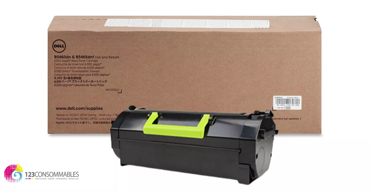 Toner DELL B5460/B5465