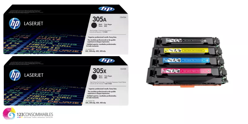 Toner HP 305A / HP 305X