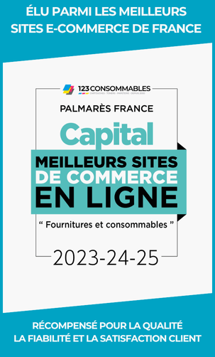 Élu parmi les meilleurs sites e-commerce de France