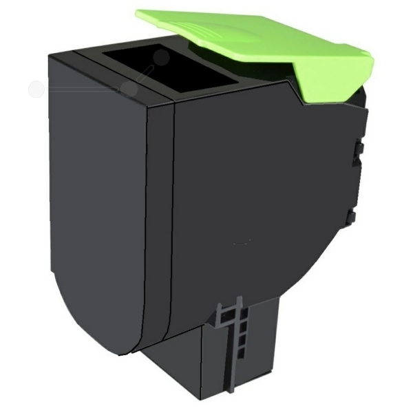 Toner compatible LEXMARK CX310/CX410/CX510 (802SK) noir