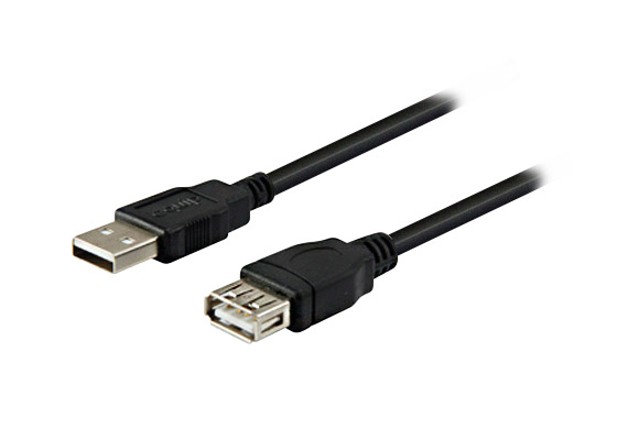 Rallonge Câble USB-A Mâle vers USB-A Femelle 2.0 1.8m