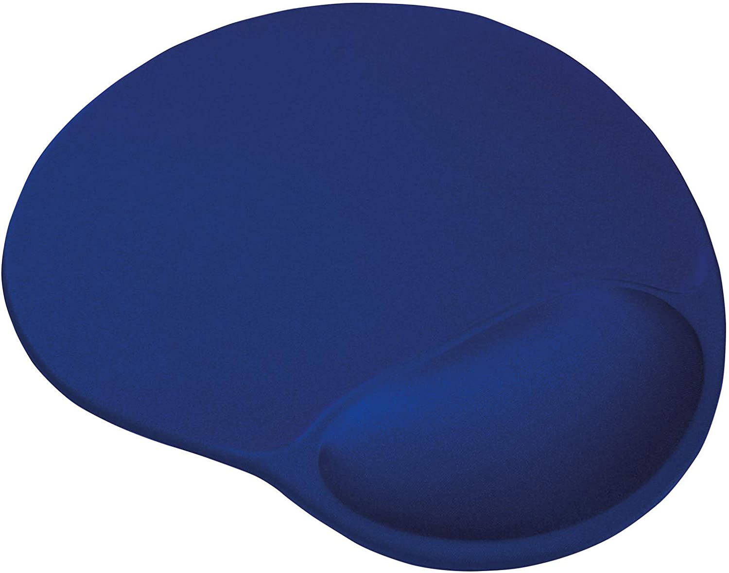 Tapis de souris ergonomique Trust BigFoot - Repose-poignets en gel - 23,6x20,5 cm - Bleu
