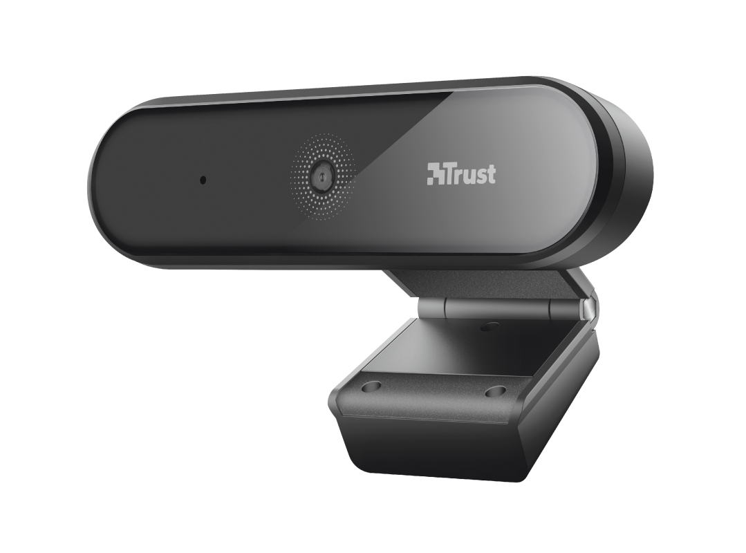 Trust Tyro Webcam Full HD 1080p USB 2.0 - Microphone intégré - Mise au point automatique - Angle de vision de 64º