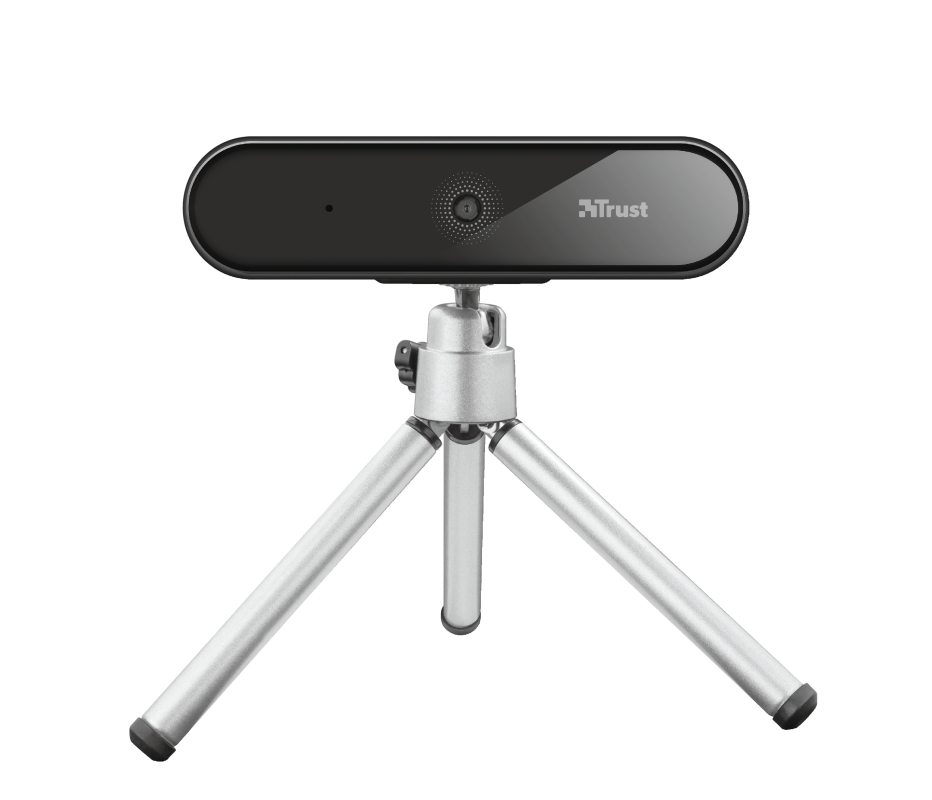 Trust Tyro Webcam Full HD 1080p USB 2.0 - Microphone intégré - Mise au point automatique - Angle de vision de 64º