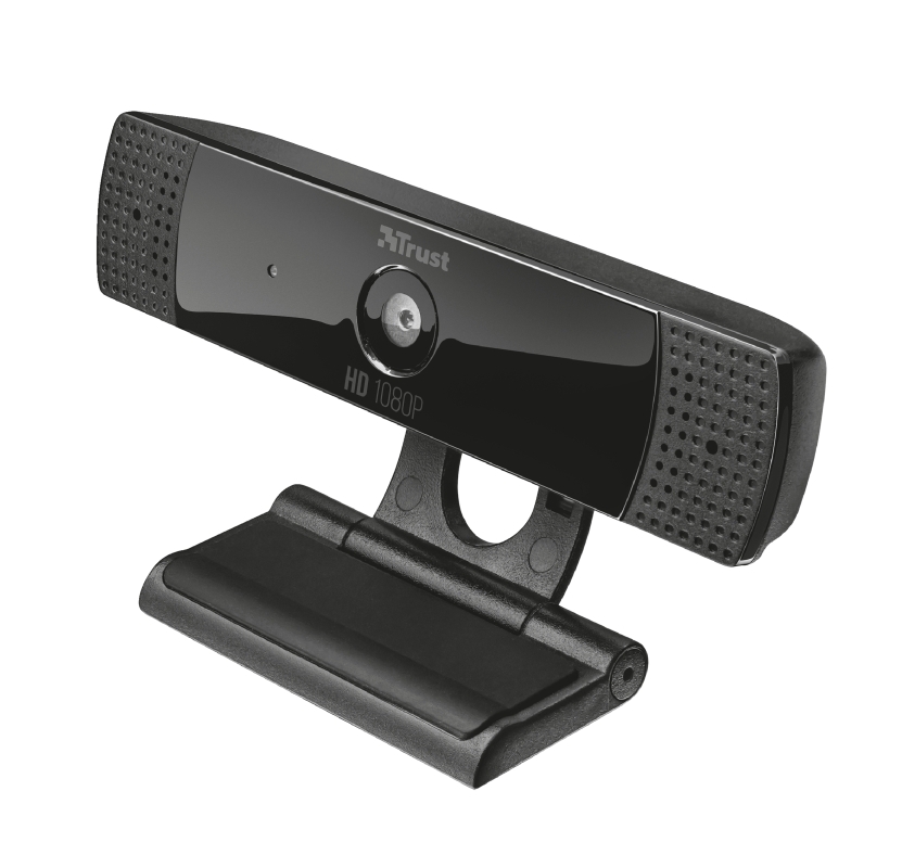Trust Gaming GXT 1160 Vero Streaming Webcam Full HD1080p 8MP USB - Microphone intégré - Angle de champ de vision de 55º