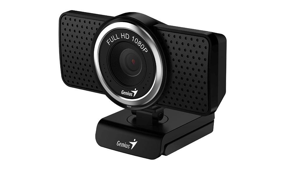 Genius Webcam ECam 8000 Full HD 1080p - Microphone Intégré - Rotation 360 degrés
