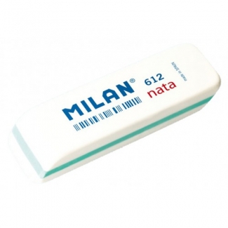 Lot 12 Gommes Milan Nata 612 - Biseauté